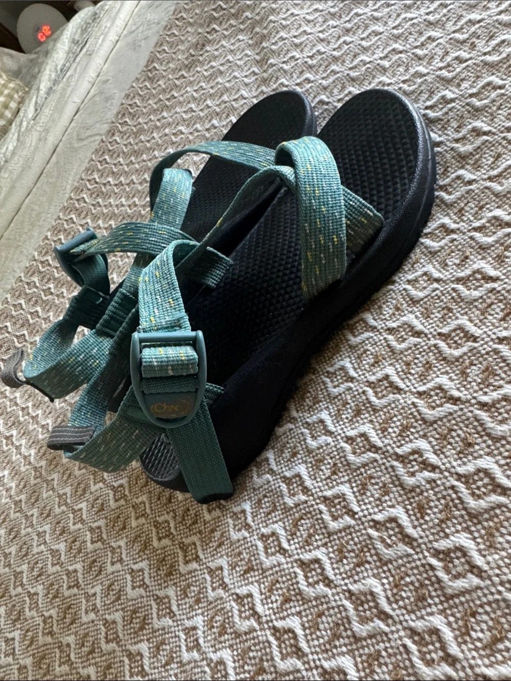 Chaco Kids Teal Strappy Sandals
